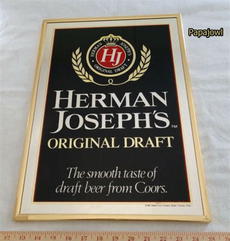 herman joseph's original draft|adolph herman coors.